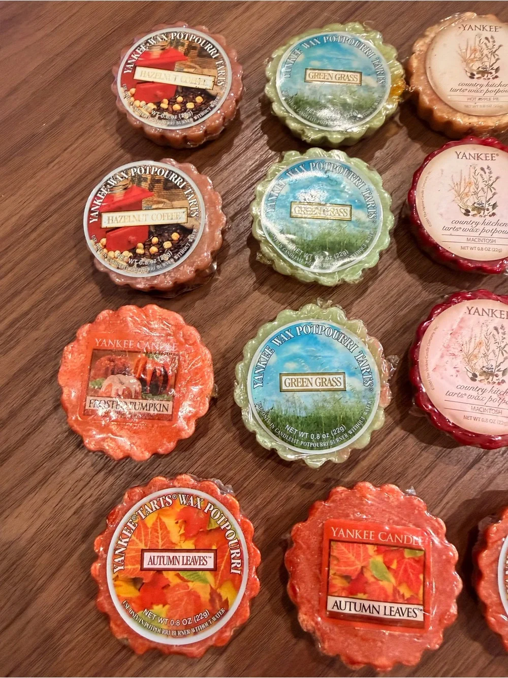 Yankee Candle leaves coffee x3